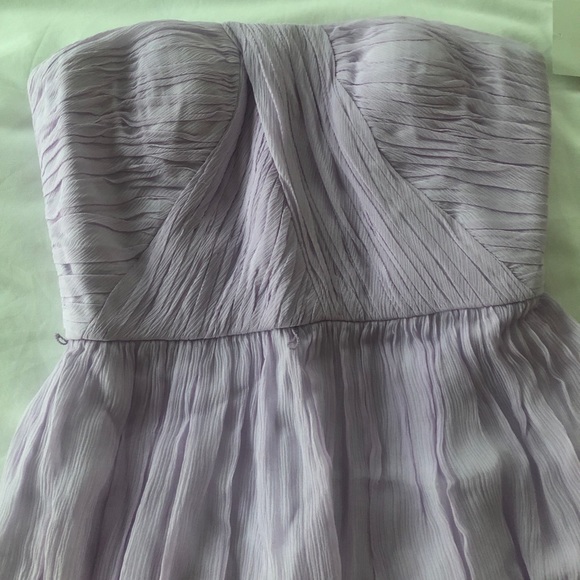 Donna Morgan Purple Silky Lined Dress - Picture 7 of 15